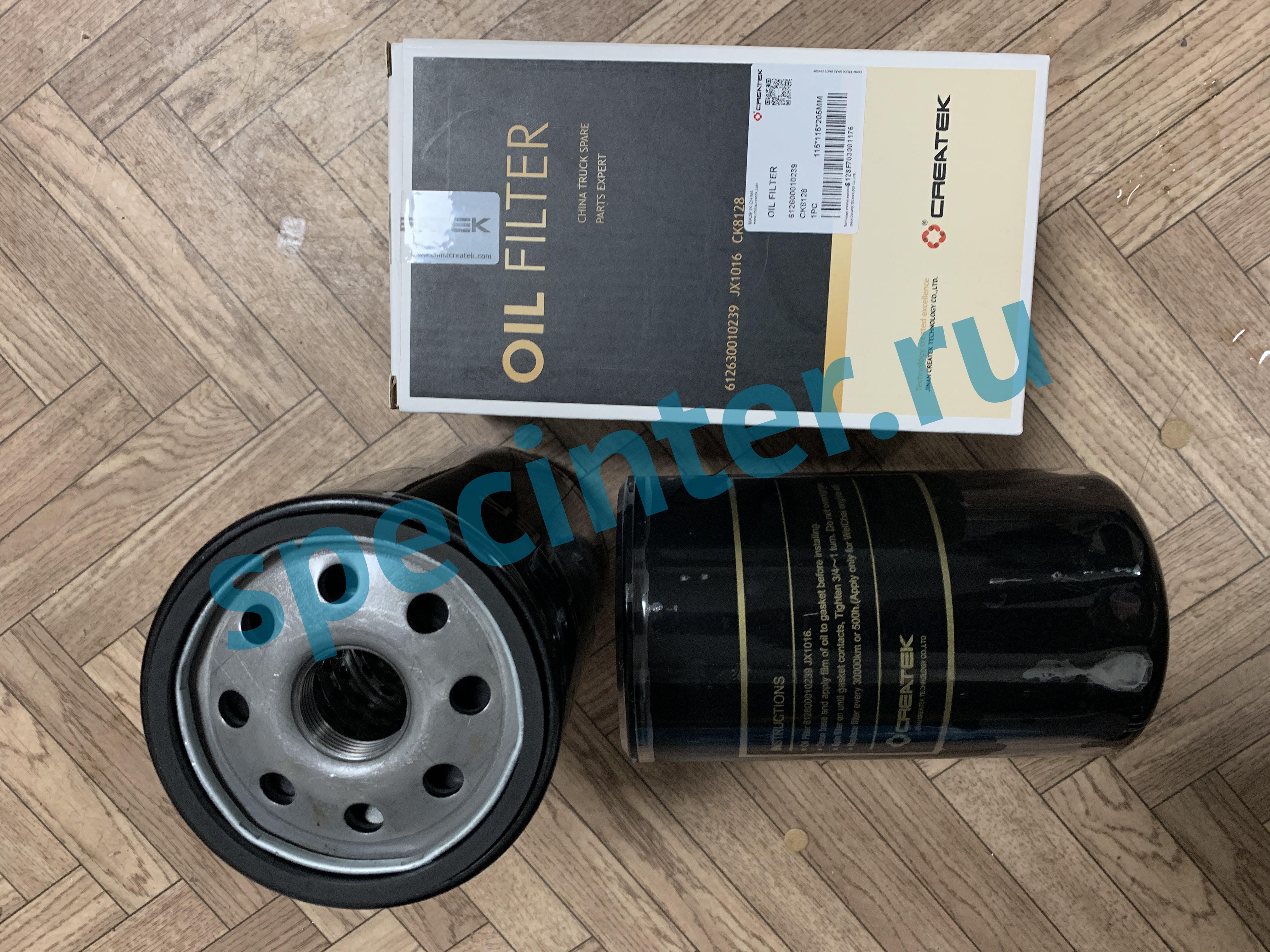 Фильтр масляный WP12 Createk 612630010239 CK8128 для на specinter.ru